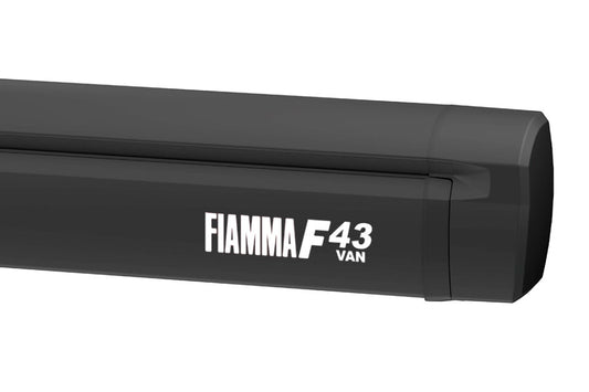 Fiamma F43 Van 270 Deep Black Case, Royal Grey Canvas