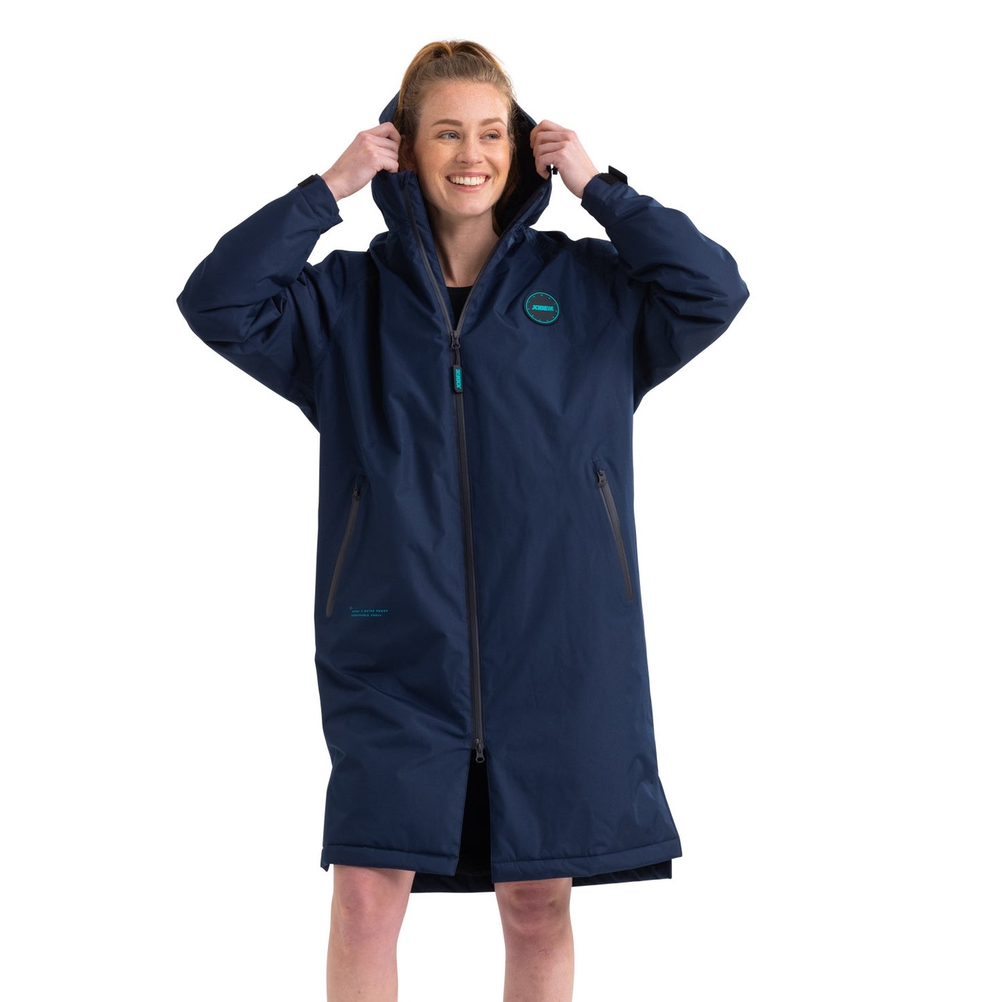 Jobe Reva Coat Changing Robe Aqua Robe