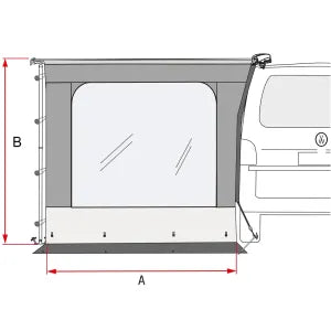 Fiamma Side W Pro F45 Van