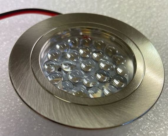 Corvus Mini LED Light 2W 12V Downlight Brushed Nickel Touch Switch