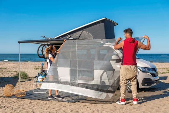 Fiamma Sun View XL 450 Front Panel Blocker