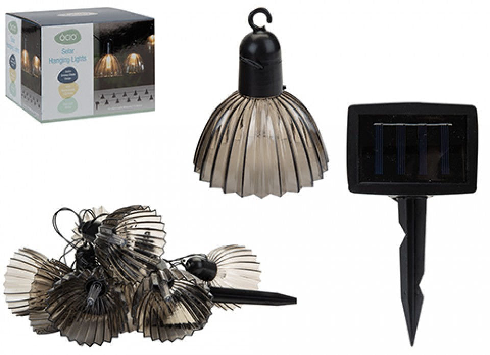 Ocio Solar Lights with Smoky Shades