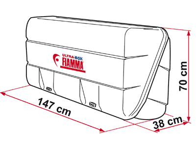 Fiamma Ultra Box 360 Rear Storage Box