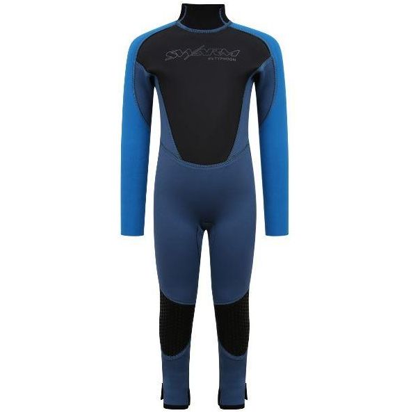 Typhoon Swarm One Piece Infant Wetsuit Steel Blue