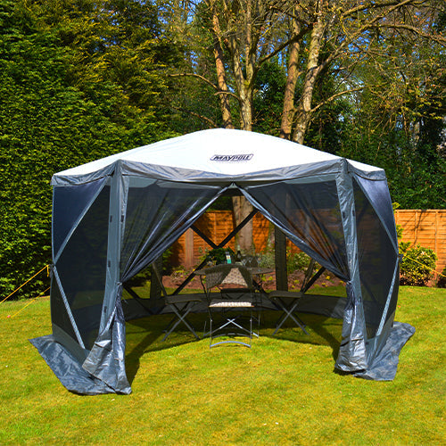 Maypole Pop Up Screen House (6 Sided) MP9509