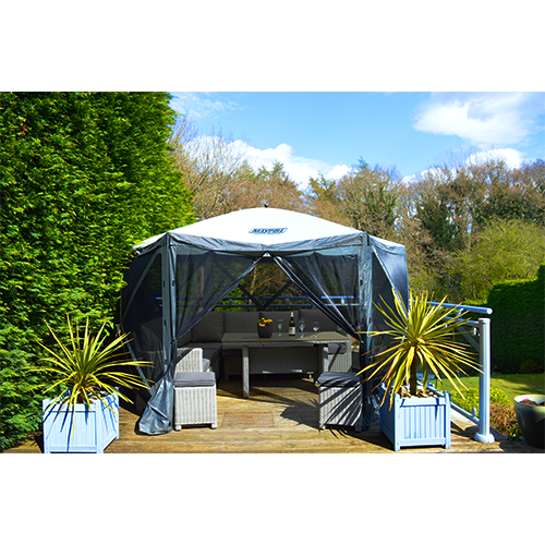 Maypole Pop Up Screen House (6 Sided) MP9509
