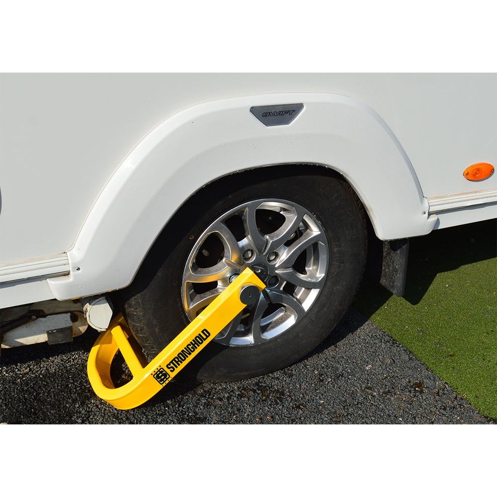 Stronghold Caravan Alloy Wheel Clamp