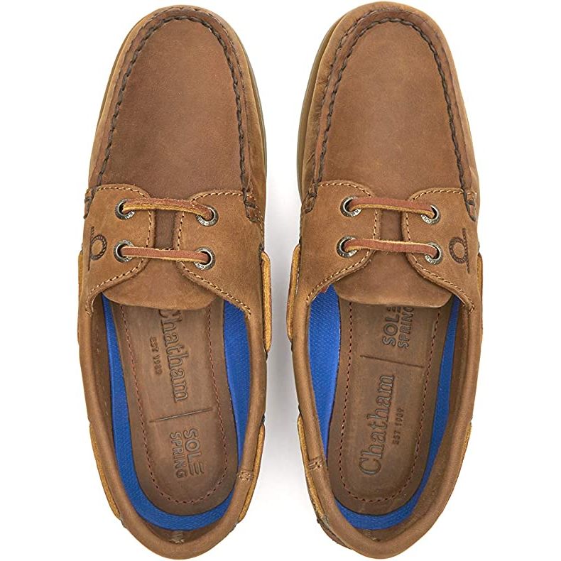 Chatham Ladies Deck G2 Shoe Walnut