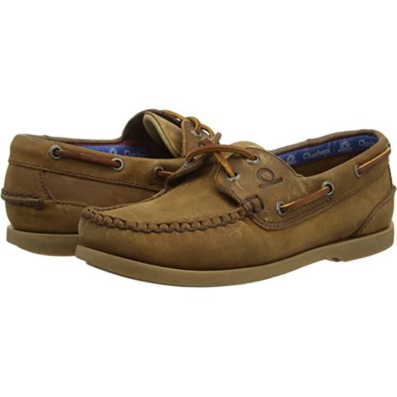 Chatham Ladies Deck G2 Shoe Walnut
