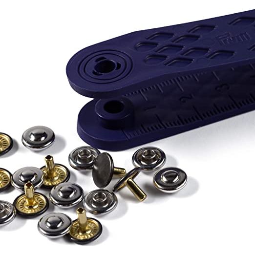Rivets Brass 9mm 24 Pack Silver