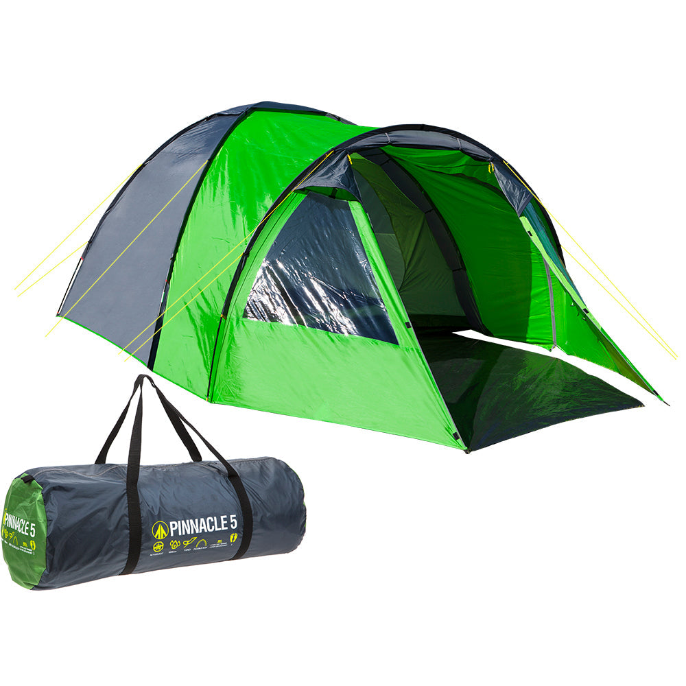 Summit Pinnacle Hydrahalt 5 Person Full Height Tent – Car and Caravan