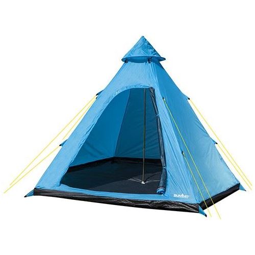 summit tipi tent Summit Hydrahalt 4 Person Tipi Tent Ocean Blue – Car and Caravan