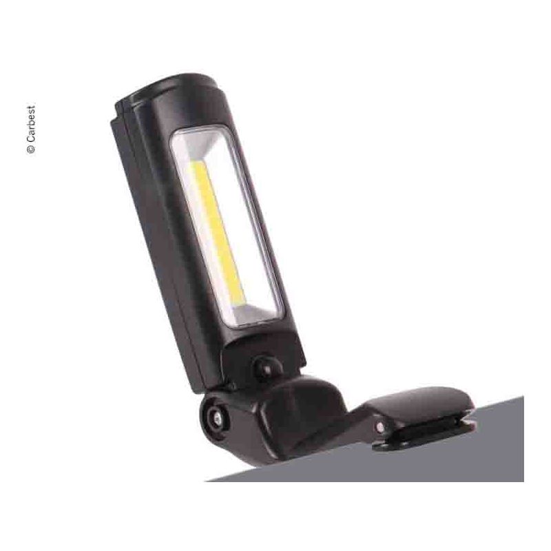 Camping Lamp with Clamp Function 3W COB 120 Lumens Torch