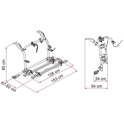 Fiamma Carry Bike VW T6 Pro D Black