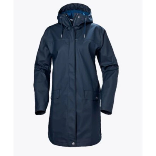 Helly Hansen Womens Moss Raincoat Navy