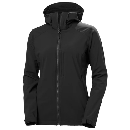 Helly Hansen Women's Hooded Paramount Softshell Jacket Black