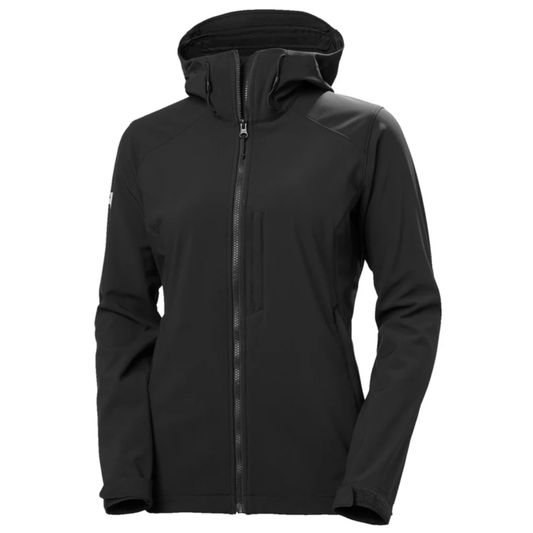 Helly Hansen Women's Hooded Paramount Softshell Jacket Black
