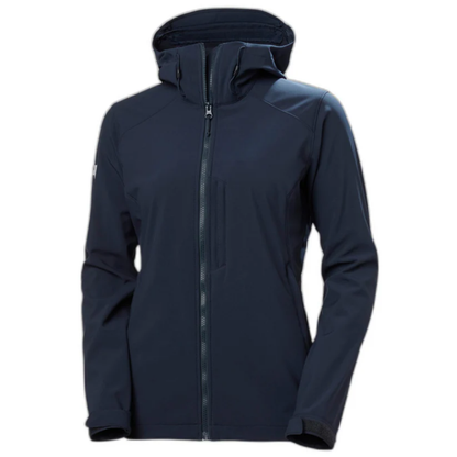 Helly Hansen Women's Hooded Paramount Softshell Jacket Navy