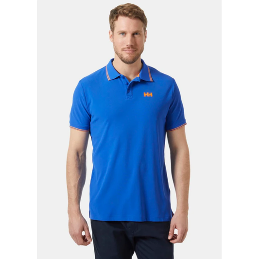Helly Hansen Men's Kos Quick-Dry Polo Cobalt