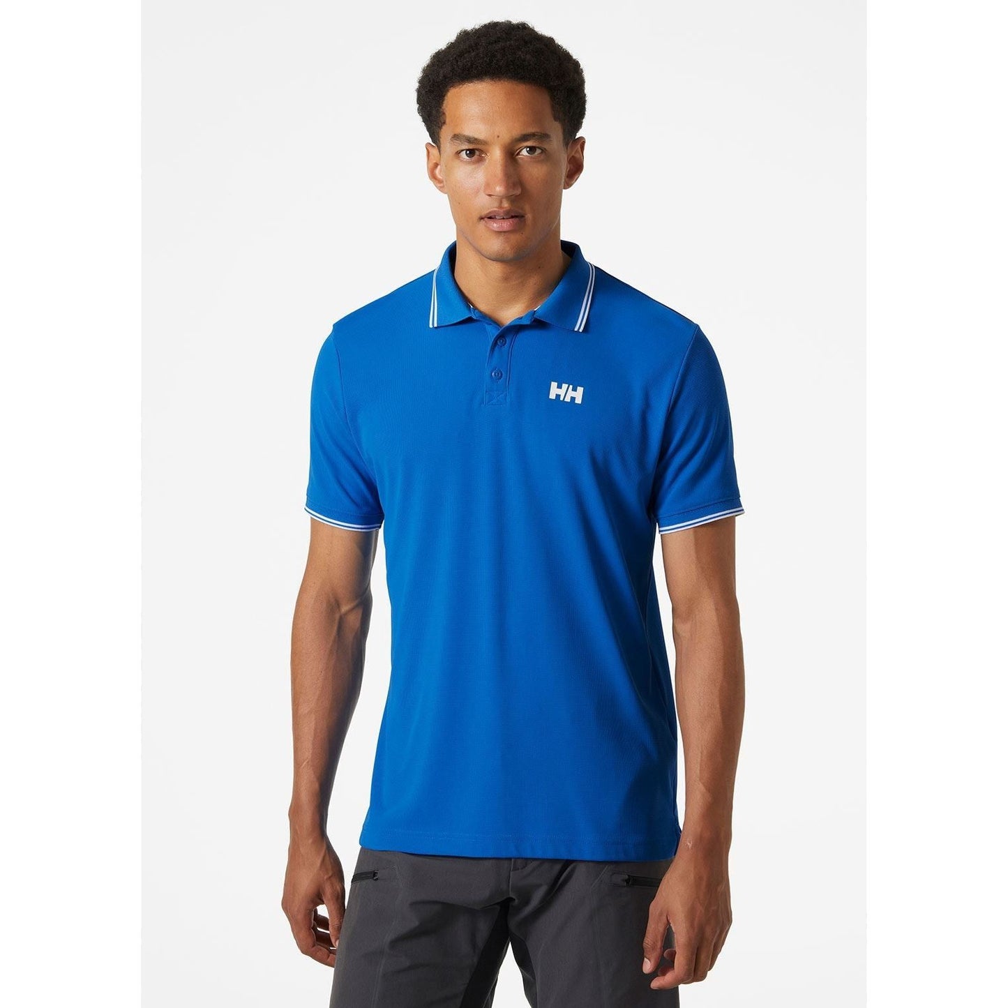Helly Hansen Men's Kos Quick-Dry Polo Electric Blue
