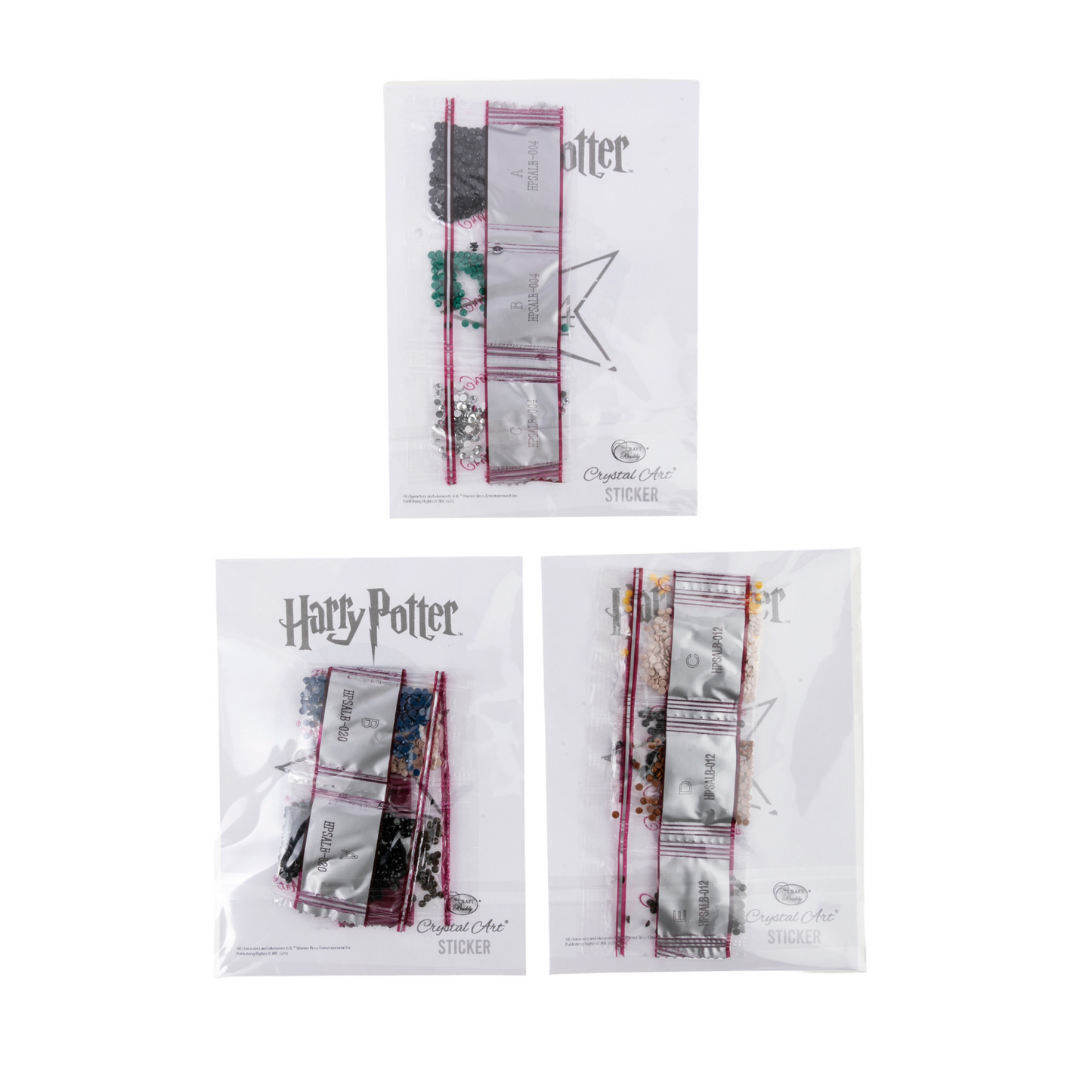 Harry Potter Crystal Art Sticker Album - Starter Pack