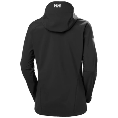 Helly Hansen Women's Hooded Paramount Softshell Jacket Black