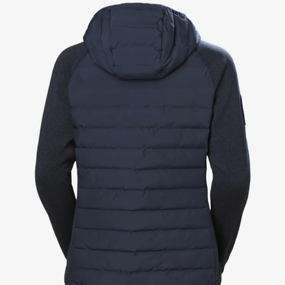 Helly Hansen Women's Arctic Ocean Hybrid Ins Hooded Jacket Navy Blue