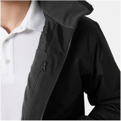 Helly Hansen Men’s Crew Midlayer Sailing Jacket 2.0 Black