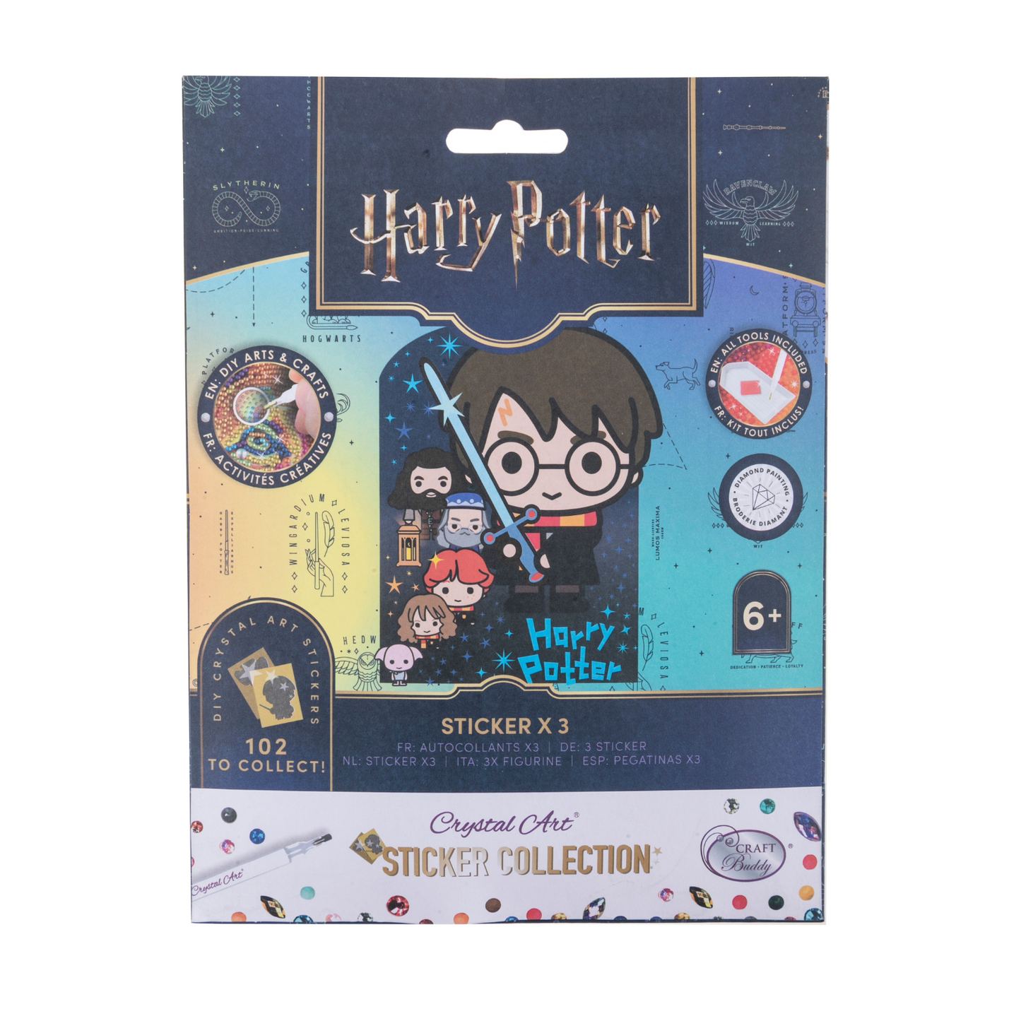 Harry Potter Crystal Art Sticker Album - Starter Pack