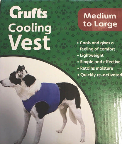 Crufts Medium & Large Pet Cooling Vest