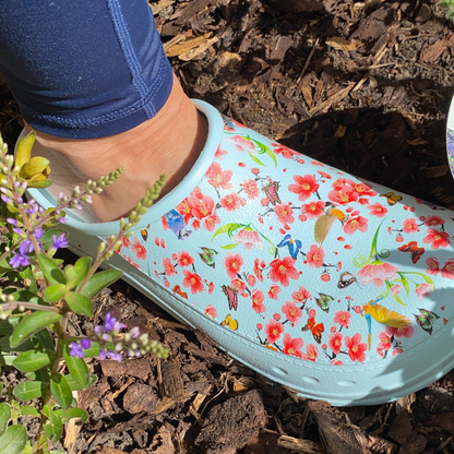 LBC Ultralight Leisure Clogs Floral