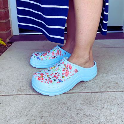 LBC Ultralight Leisure Clogs Floral