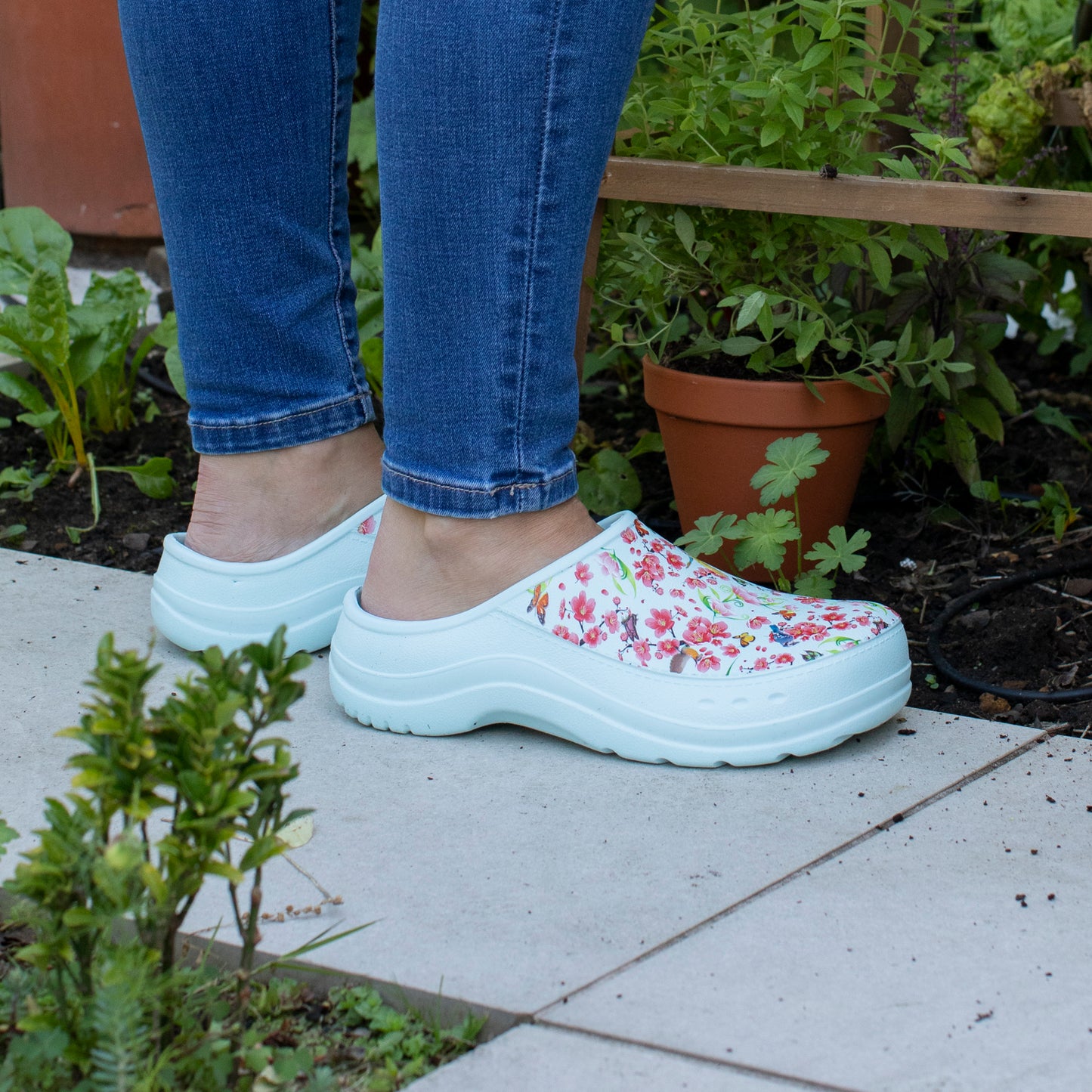 LBC Ultralight Leisure Clogs Floral