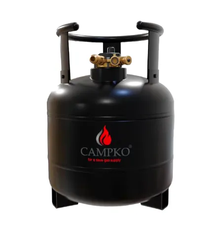 CAMPKO 15 Litre Refillable LPG Cylinder