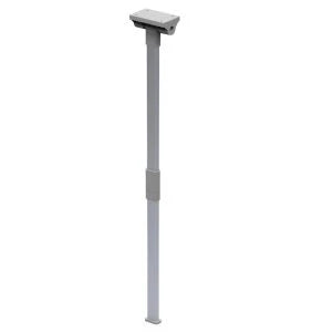 Comet 3 Table Leg Folded with Top Joint Removable End