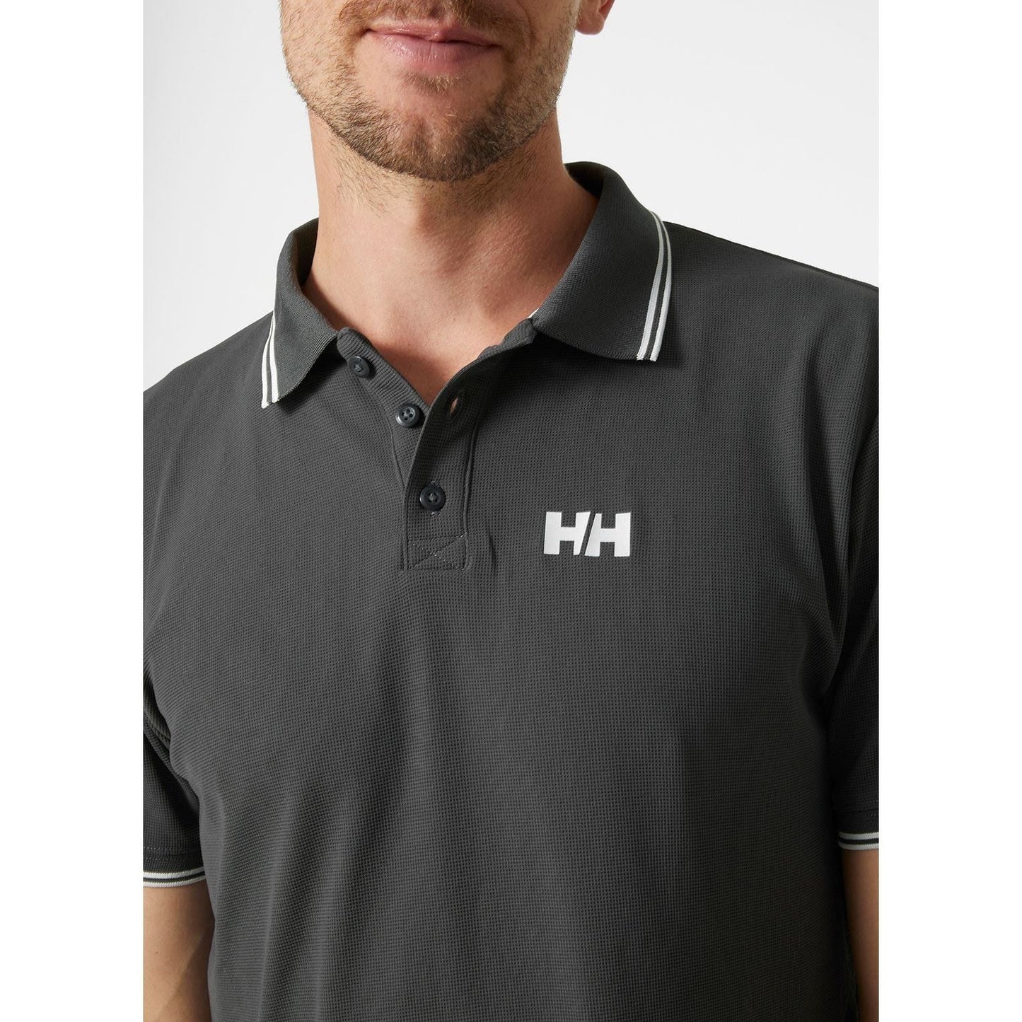 Helly Hansen Men's Kos Quick-Dry Polo Ebony