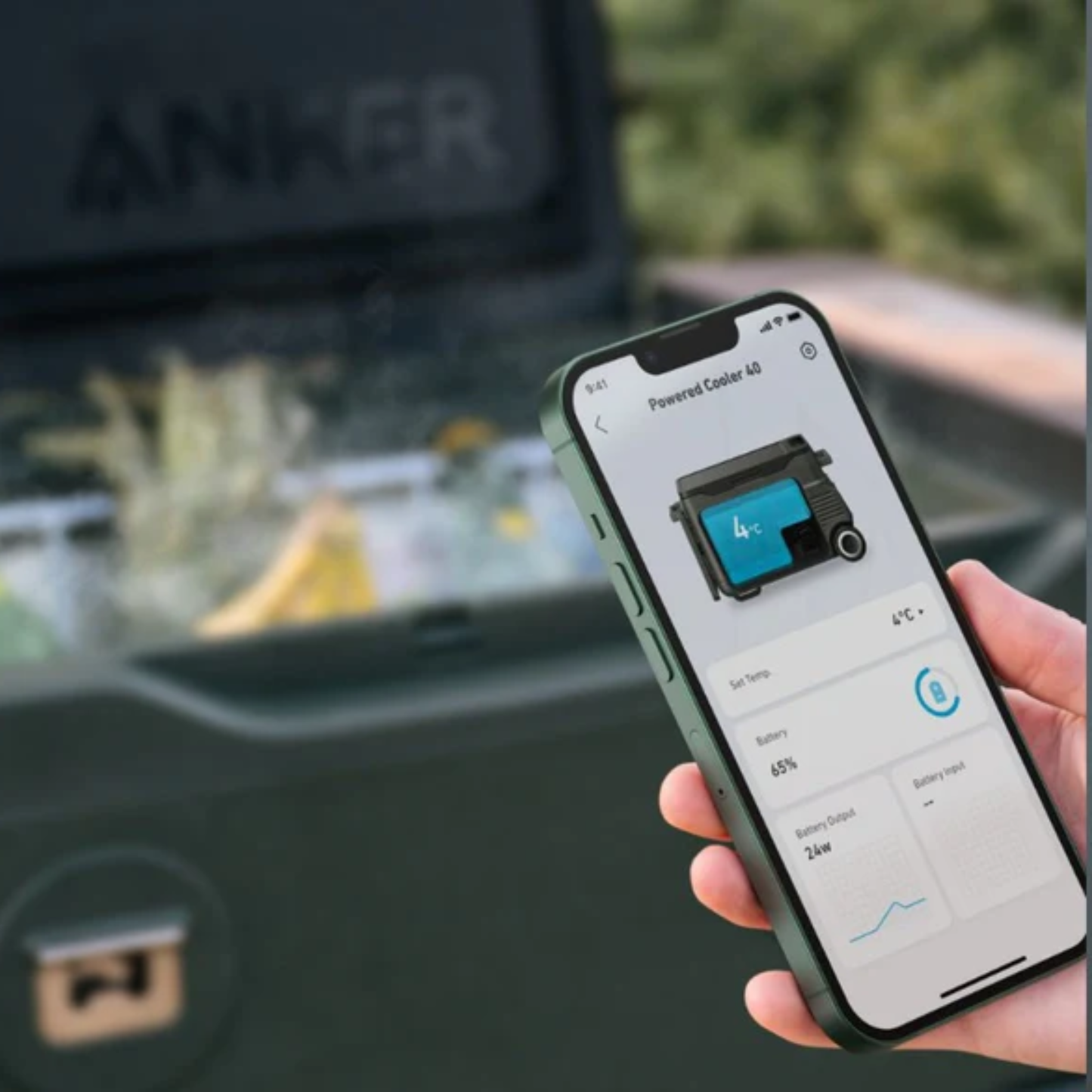 Anker EverFrost 30 Cooler - 33L 40hr Solar Mains USB A C