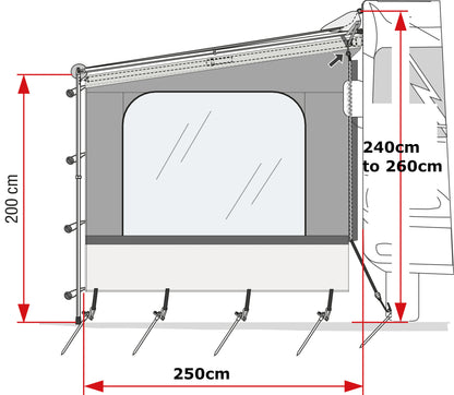 Fiamma Side W Caravanstore XL