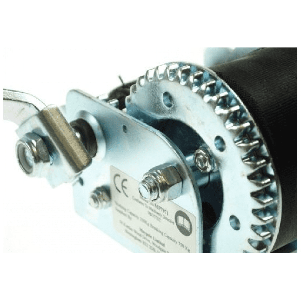 Maypole 250kg Boat Trailer Winch with Strap and Zinc Plated Hook