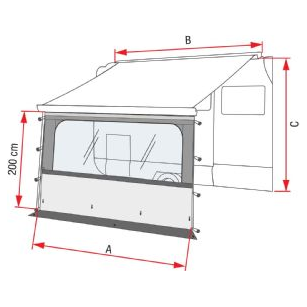 Fiamma Blocker Pro 440 (F45s, F45l, F70, F80s, F65L, F80L & Caravanstore XL