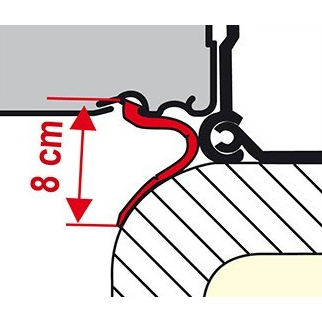 Fiamma Rain Guard Lower