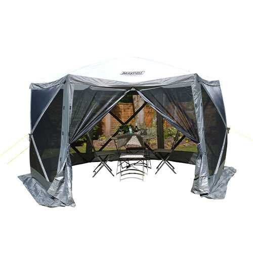 Maypole Pop Up Screen House (6 Sided) MP9509