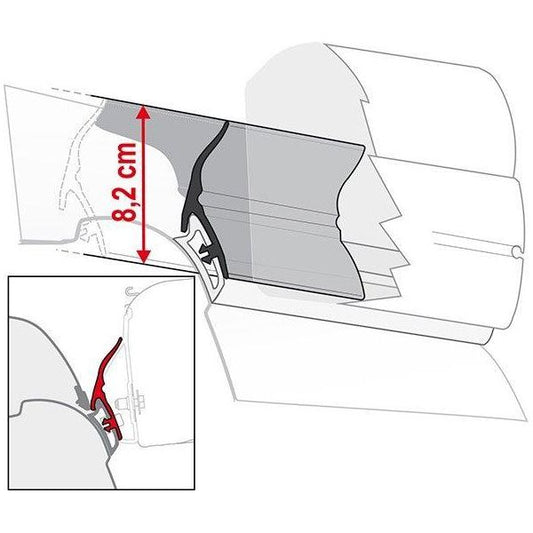 Fiamma Awning Rain Guard VW T5 California 200cm