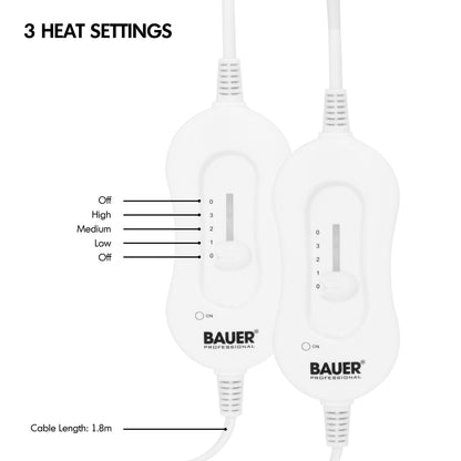 Bauer Electric Under Blanket - Superking