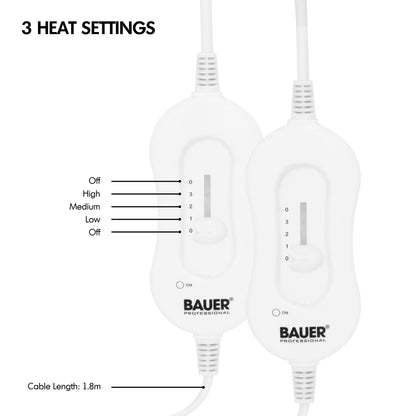 Bauer Electric Under Blanket - Superking