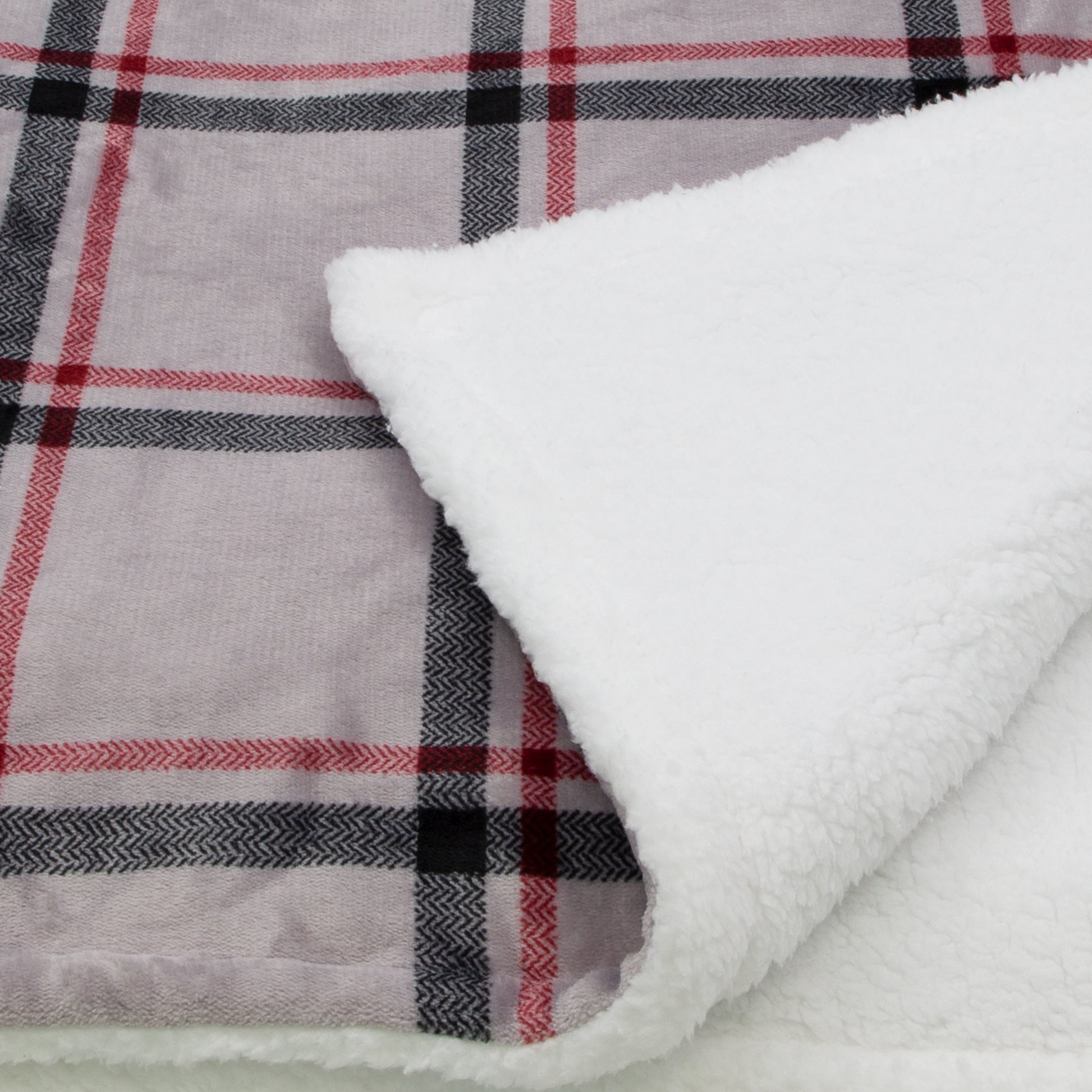 Bauer Luxury Soft Touch Heated Electric Throw Plaid
