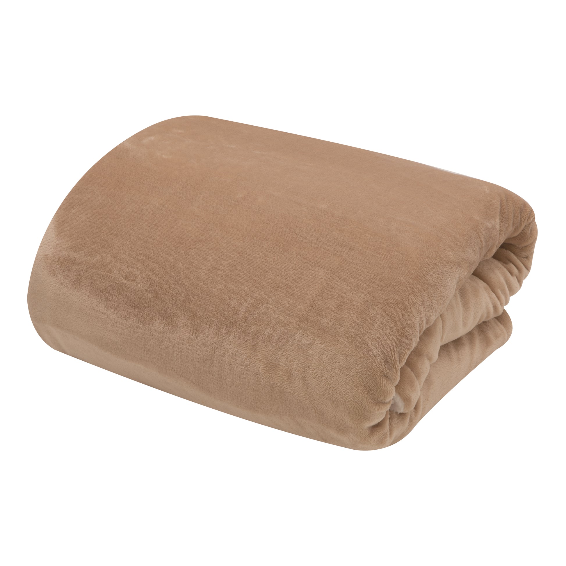 Bauer Luxury Soft Touch Heated Throw Beige