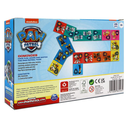 Paw Patrol Shuffle Dominoes