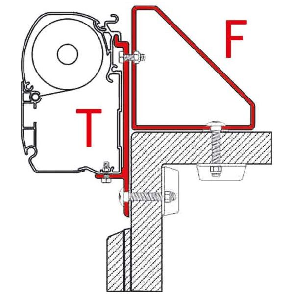 Modular Fiamma Awning Adapter T