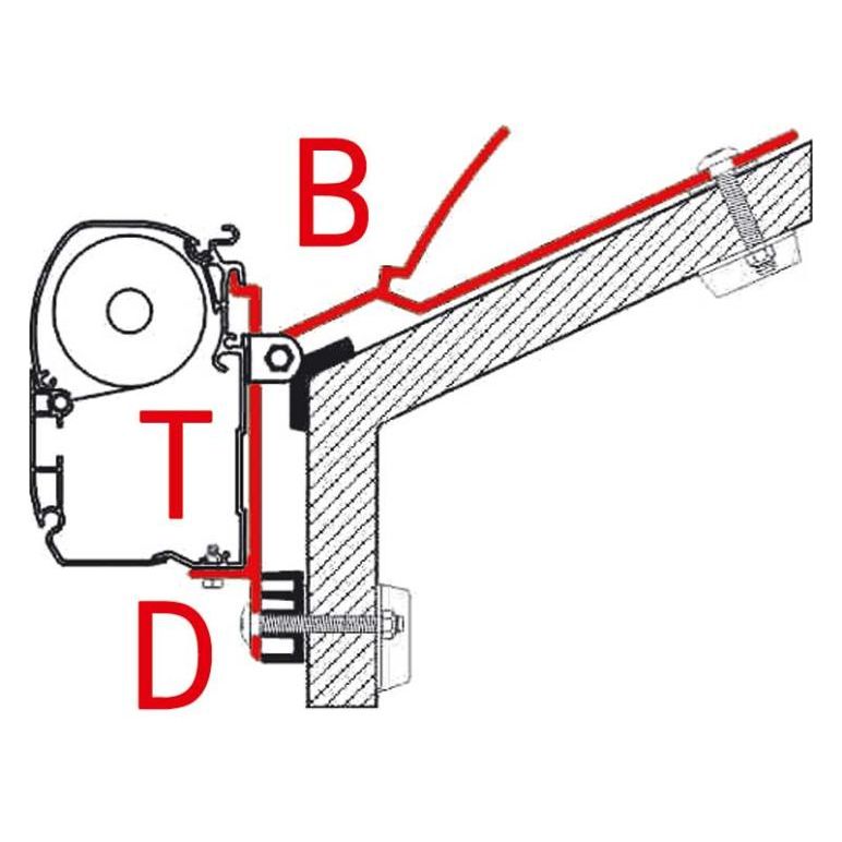 Modular Fiamma Awning Adapter T